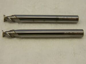 Dura-Mill carbide end mill lot of 2 AC-S-20250 82498