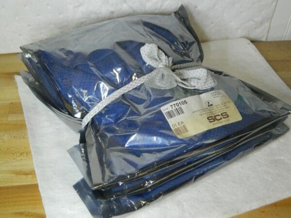 SCS Blue Dual Wire Jacket with Knit Cuffs, No Collar 2XL Qty 5 770105