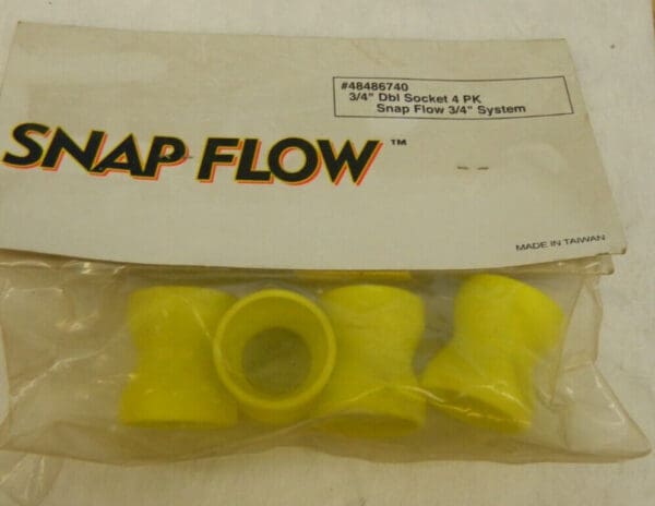 Snap flow 4 Pc 3/4" Hose Female to Female Hose Double Socket 649.31379046000