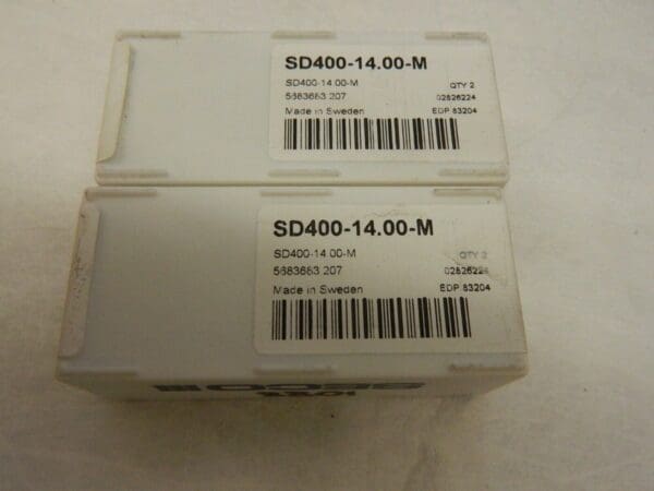 SECO SD400-14.00-M Carbide Replaceable Tip Drill QTY3 02826224