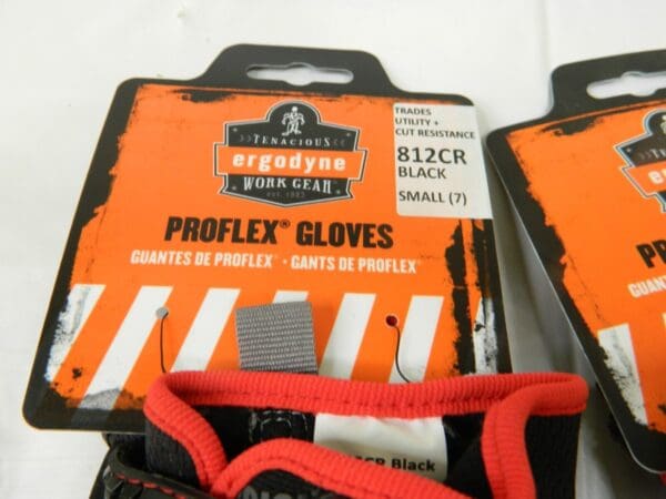 ERGODYNE Cut, Puncture & Abrasive Resistant Gloves Size Small 2 Pairs 812CR