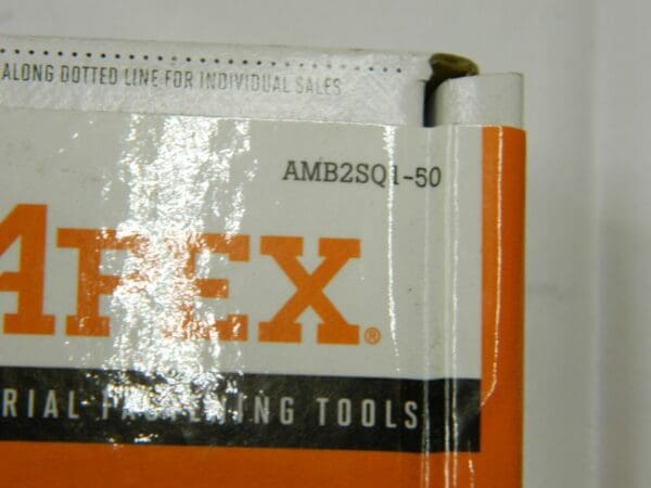 Apex Power Screwdriver Bit: 1/4 Hex Drive Qty 250 AMB2SQ1-50