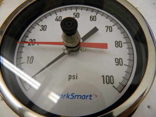 WorkSmart Pressure gauge 100PSI WS-PE-205