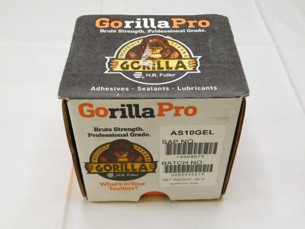 BOX of 6 GorillaPro AS10 Pipe & Thread Sealant White Paste (35ml Pump) 10008075