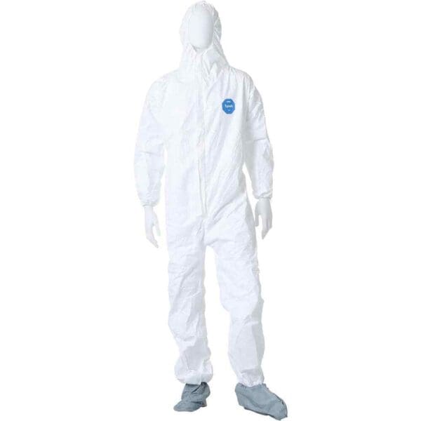 DUPONT Disposable Coveralls 3X-Large Zipper Closure 25 pcs TY122SWH3X00250