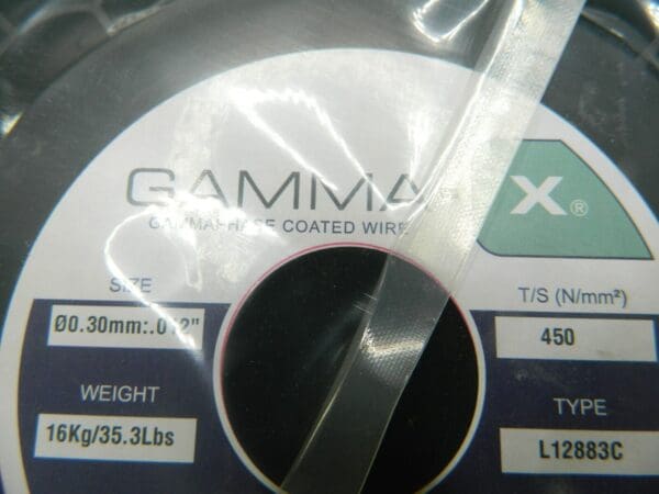 Gamma Copper Coated, (EDM) Wire 0.30 mm 0.01" 35.2 Lbs 16,00 KG GX12350-T