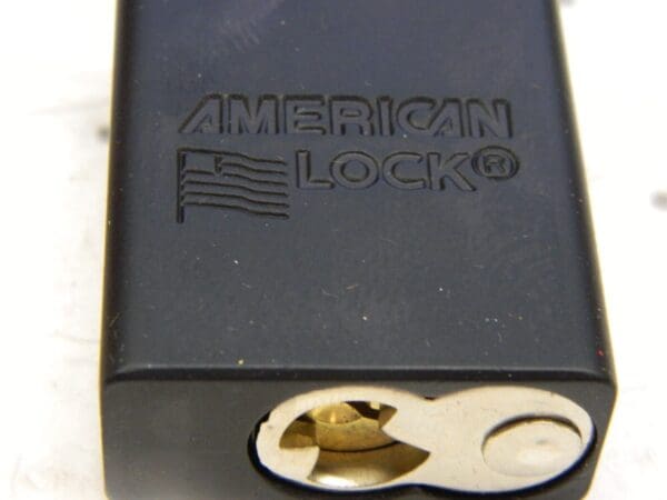 AMERICAN LOCK Lockout Padlock Keyed Alike Aluminum pack of 6 A1106KABLK37465