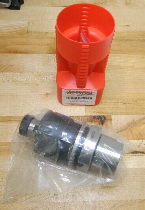 Accupro Shell Mill Holder: HSK63A, Taper Shank, 1" Pilot 778462