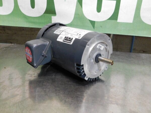 US Motors Three Phase Premium Efficient Motor 1 hp U1P2DFCR