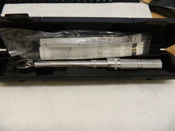 PRO-SOURCE Micrometer Type Ratchet Head Torque Wrench PRO-SARO200-IN