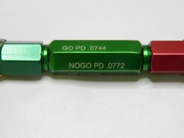 GF Gage Go/No Go Plug Thread Gage: #2-56 Thread, 2B Class 55317770