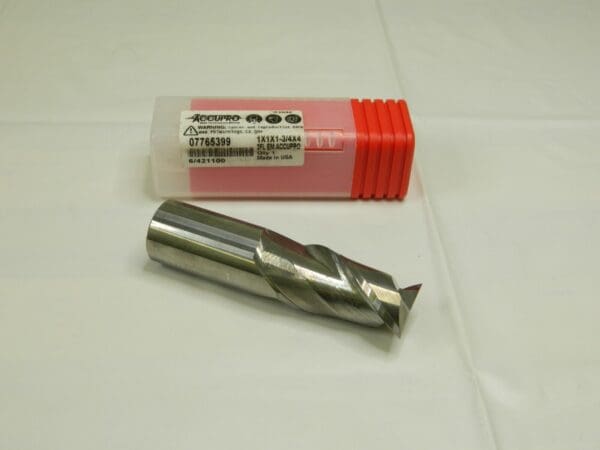 Accupro SC Sq End Mill 1'' Dia, 1-3/4'' LOC, 1'' Shk Dia, 4'' OAL, 2 FL 07765399