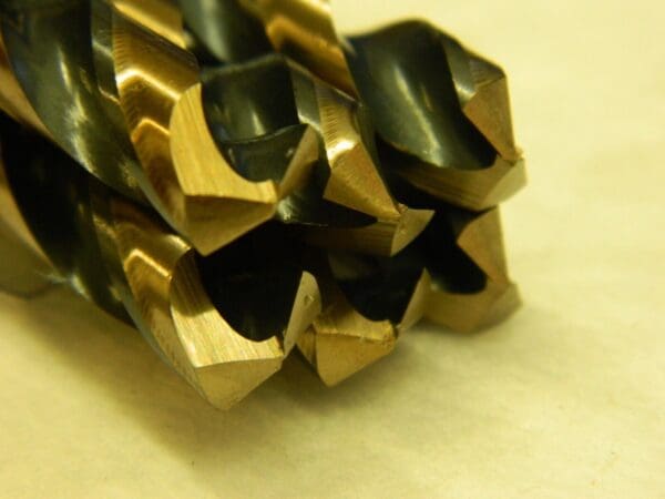 TRIUMPH TWIST DRILL qty 5 Mechanics Drill Bits: 3/8″ Dia HSS Split Point 033324