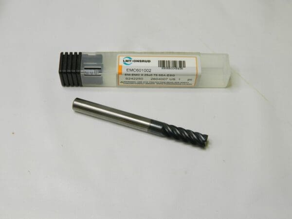 LMT-Onsrud Routing End Mill 1/4" 6 FL Square 2-1/2"L EMC601002