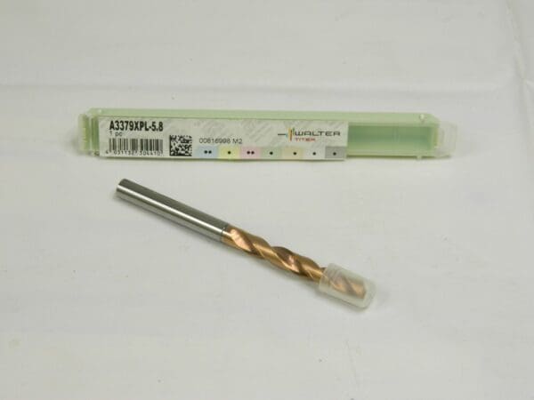 Walter Titex SC Jobber Length Drill Bit: 0.625" Dia, 140 ° A3379XPL-5.8 5957000