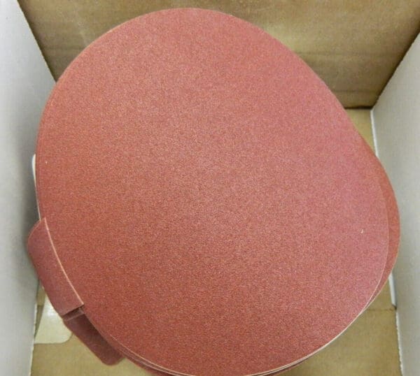 Norton R243 AO p150 Medium Grit 6" Cloth PSA Disc qty 50 39979