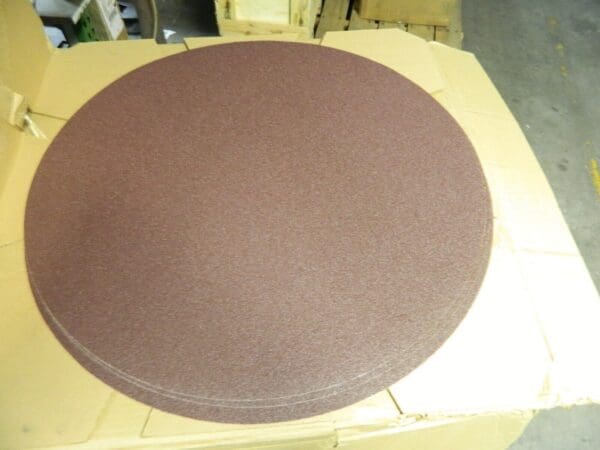 3M 30″ Dia Disc 40 Grit, Aluminum Oxide Coarse Grade X-Weighted Qty 3 7010308394