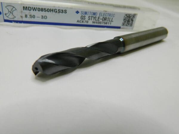 Sumitomo Carbide Coolant Drill MDW0850HGS3S 3XD 135D U104275