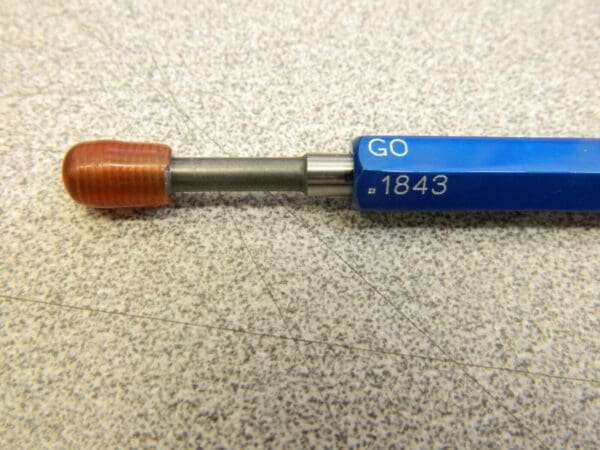 Balax 8-32 Thread Class 3B, HSS Screw Thread Insert Go/No Go Gage 90503-000