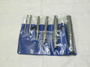 CHICAGO-LATROBE 6 Pc Screw Extractor SetIncludes #1 to #6 Screw Extractors 65036