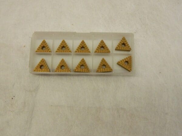 Tungaloy Carbide triangular inserts QTY 10 TNMG160408-27 T9125 06864617