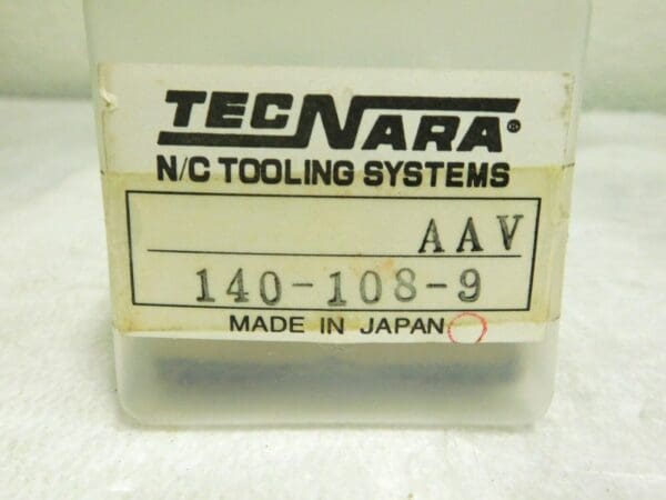 Tecnara BT40 ER25 Collet Milling Chuck .039”-.629” Range 9" Projection 140-108-9