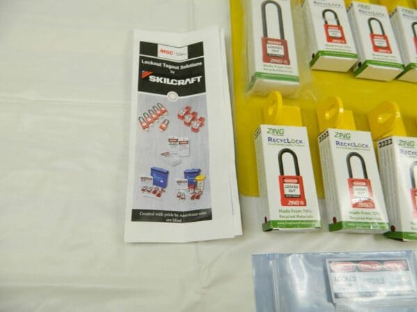 SkillCraft Equipped Lockout Device & Tag Station 8 Padlocks Max 42323261