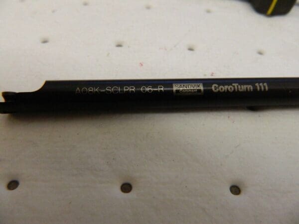 SANDVIK COROMANT 10mm Min Bore, RH A..SCLPR/L-R Indexable Boring Bar 5721889