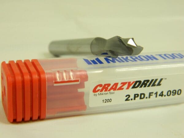 Mikron Crazy Drill 2PD.F14.090 Solid Carbide 90º .315 OAL 2 Flute 2131872