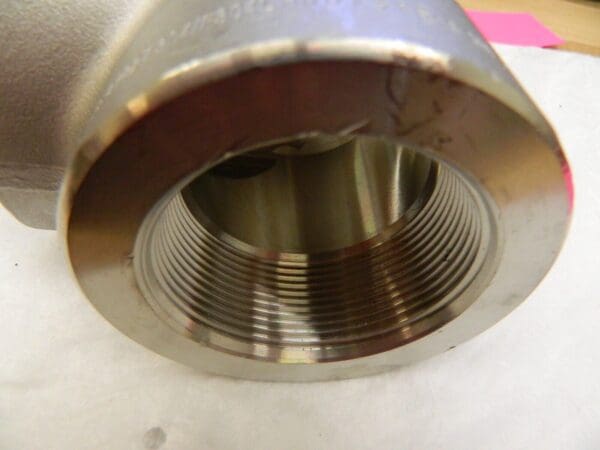 90° Elbow: 304 Stainless Steel, 1 in x 1 in Fitting Pipe Size 2UA59