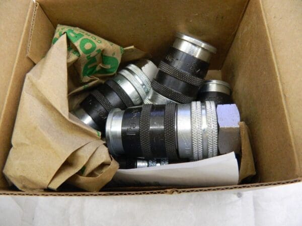 PARKER Pneumatic Hose Coupling qty 5 1/4-18″ Industrial Interchange EZ-251-4FP