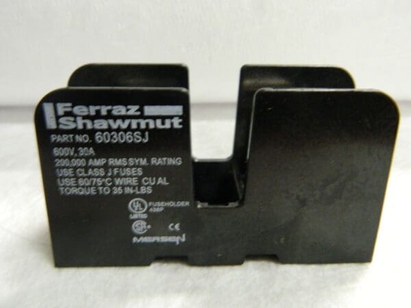 Ferraz Shawmut Screw Mount Fuse Block QTY 10 60306SJ