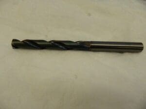 OSG Jobber Length Drill Bit: 12.6 mm Dia, 140 ° Solid Carbide 8633260