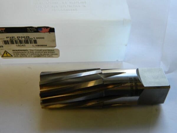 APT 1" Pipe, 1" Diam, 1.103" Small End Diam, 10 FL Tapper pip reamer 18045