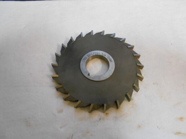 Precision Side Milling Cutter 5" Dia x 11/32" Width 22T HSS #301-5231