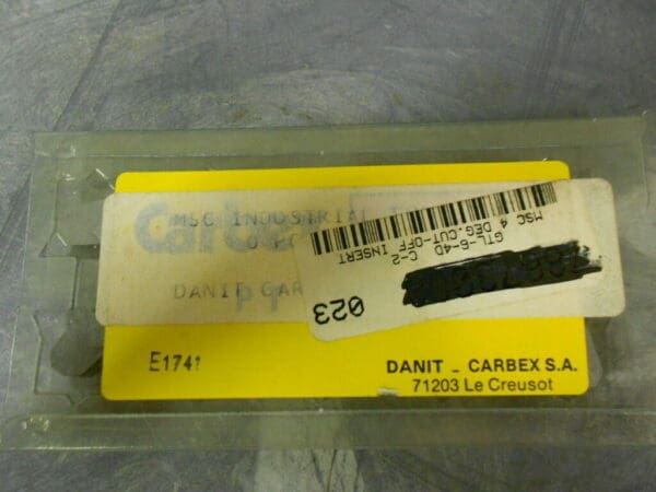 Carbex Cut-Off Carbide Inserts Qty. 20 MGTL 6 4D C2