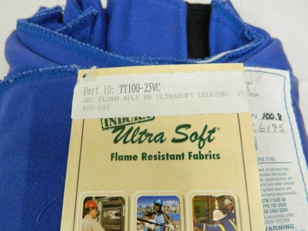 Stanco Size Universal Royal Blue Indura Ultra Soft Arc Flash Leggings TT100-25VC