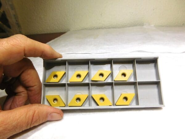 Hertel Carbide Turning Inserts DNMA432R Grade-HC325 Box of 8 HCX31455M USA