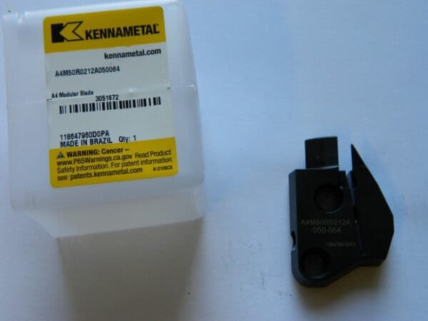 KENNAMETAL Indexable Grooving Blade: Right Hand, 0.079″ Min Width