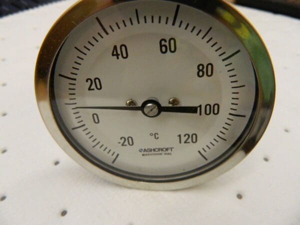 Ashcroft EI 3" Bimetal Thermometer -20-120C 30EI60E060-20/120C-XNH