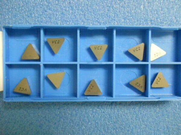 Valenite Carbide Inserts TPE-222 Grade VC2 Qty 10 VCMO1700D