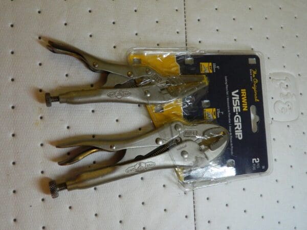 IRWIN Plier Set: 2 Pc, Locking Pliers 36