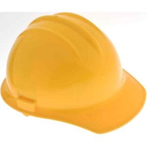 BULLARD Hard Hat 6PT Yeloow Classic Cap Style Ratchet Qty 5 30YLR