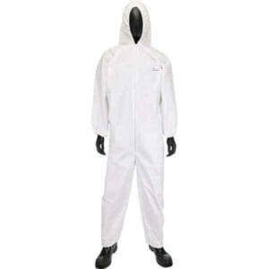 PIP Disposable Coveralls 2X-Large Polypropylene Zipper Closure 3606/2XL