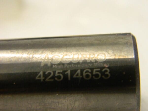 ACCUPRO Corner Radius End Mill: 3/4″ Dia 1″ LOC 0.06″ Radius 5 Fl Carbide