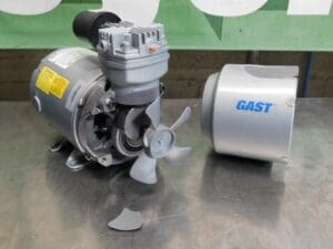 Gast Piston Vacuum Pump 1/6 hp 1.8 CFM 1VAF-10-M100X PARTS/REPAIR