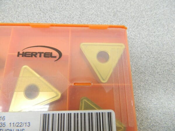 HERTEL Turning Insert: TNMG666R HC335, Solid Carbide Qty 5 84285816