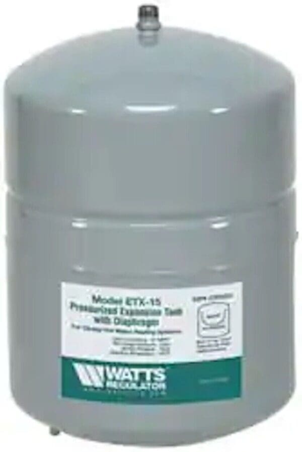 WATTS 3.0 Gallon Capacity, 6 Gallon Tank Expansion Tank 0066607