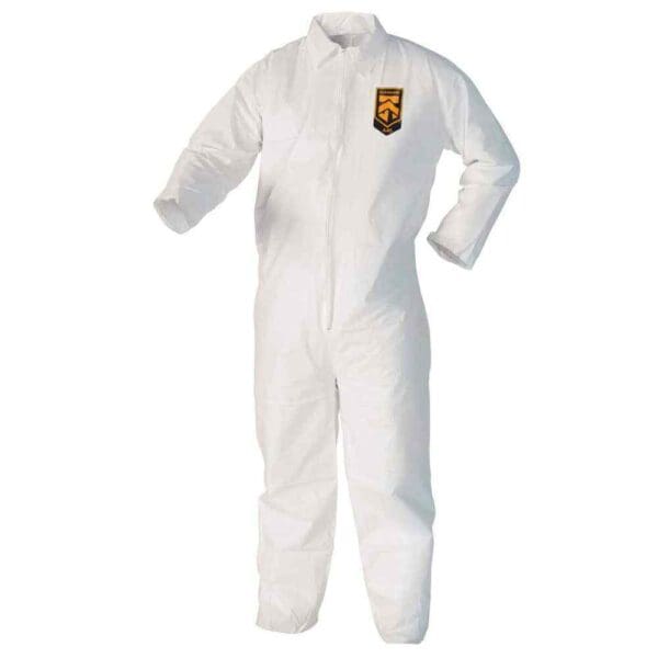 Kleenguard Disposable Coveralls, 2Xl, White, A40 Qty 25 44305