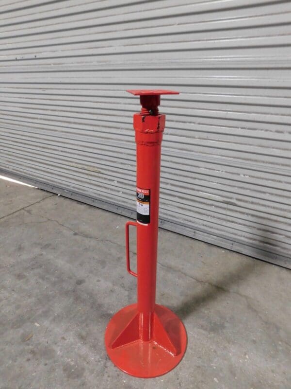 Sunex Trailer Stand 40,000 Lb Load Cap 39 to 51″ Service Height 1622 INCOMPLETE